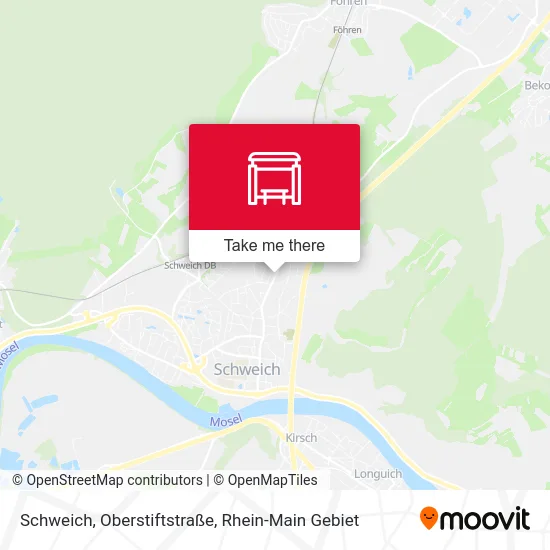 Карта Schweich, Oberstiftstraße