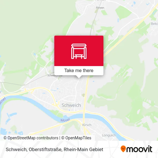 Карта Schweich, Oberstiftstraße