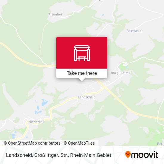 Карта Landscheid, Großlittger. Str.