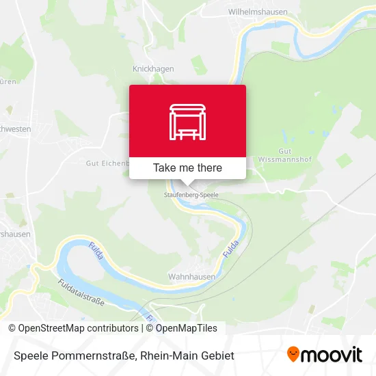 Карта Speele Pommernstraße