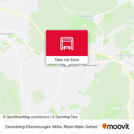 Карта Zierenberg-Oberelsungen Mitte