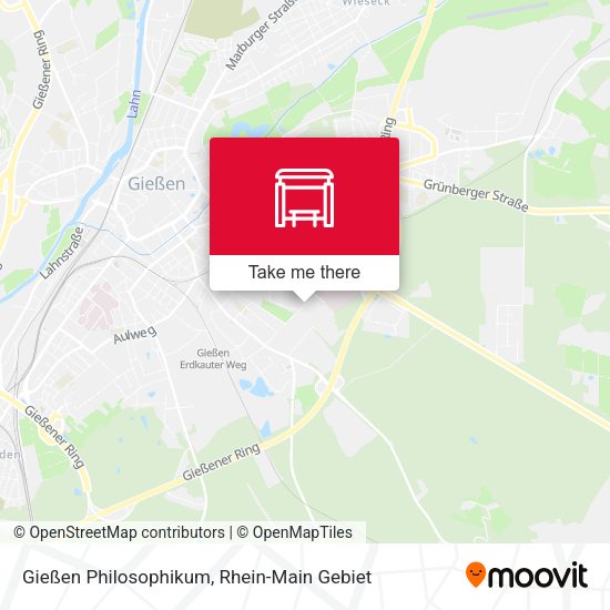 Карта Gießen Philosophikum