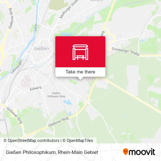 Карта Gießen Philosophikum