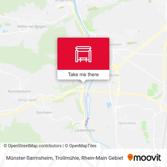 Карта Münster-Sarmsheim, Trollmühle