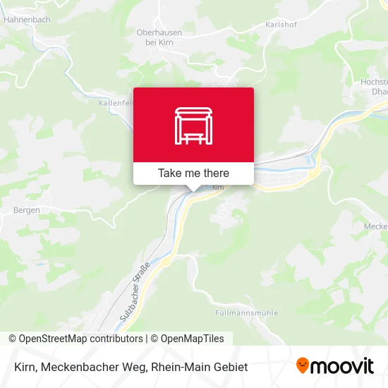 Карта Kirn, Meckenbacher Weg
