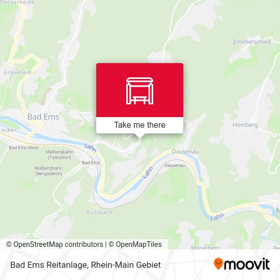 Карта Bad Ems Reitanlage