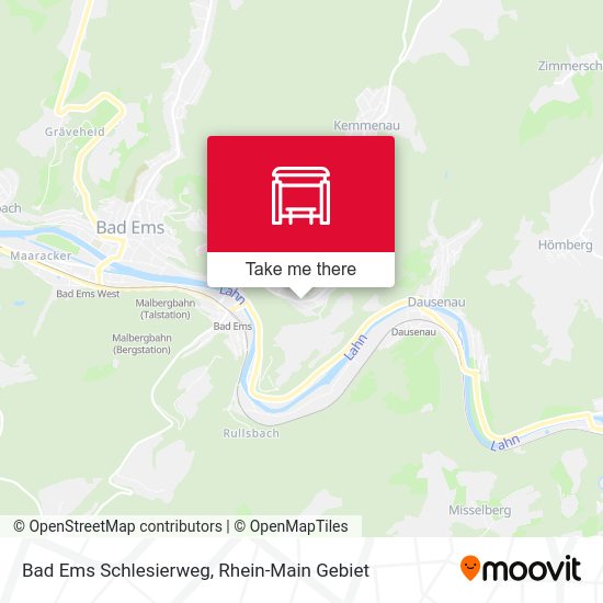 Карта Bad Ems Schlesierweg
