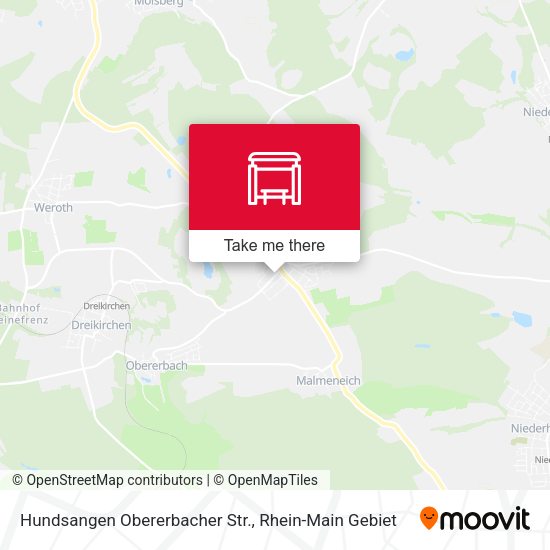 Карта Hundsangen Obererbacher Str.
