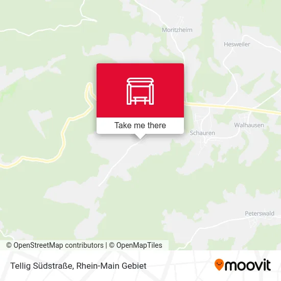 Карта Tellig Südstraße