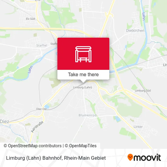 Карта Limburg (Lahn) Bahnhof