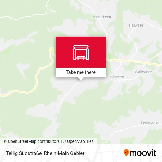 Карта Tellig Südstraße