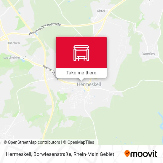 Карта Hermeskeil, Borwiesenstraße