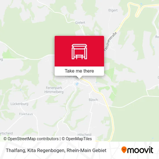 Карта Thalfang, Kita Regenbogen