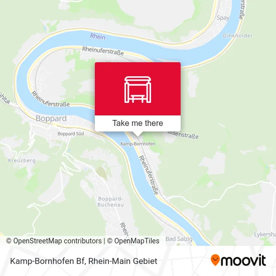 Карта Kamp-Bornhofen Bf