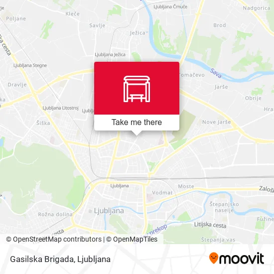 Gasilska Brigada map