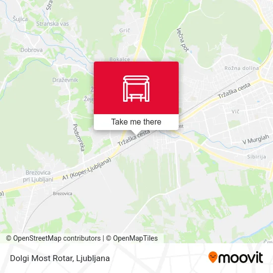 Dolgi Most Rotar map