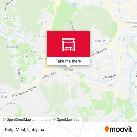 Dolgi Most map