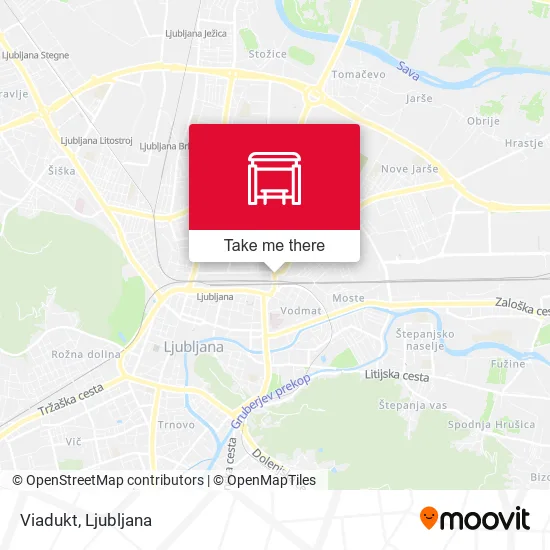 Viadukt map