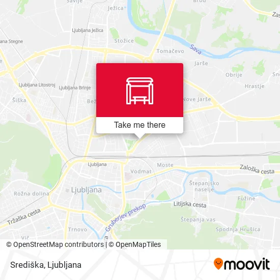 Središka map