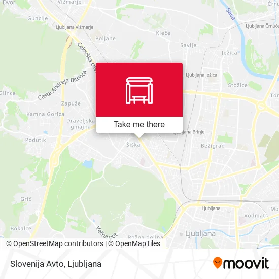 Slovenija Avto map