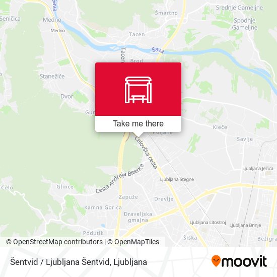 Šentvid / Ljubljana Šentvid map