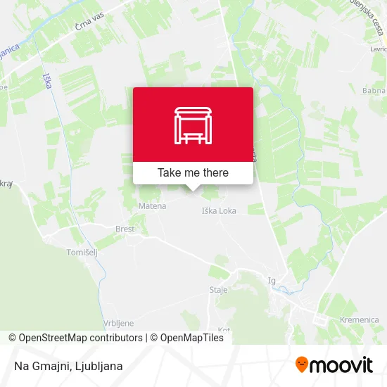Na Gmajni map