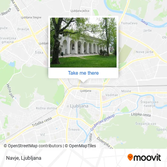 Navje map