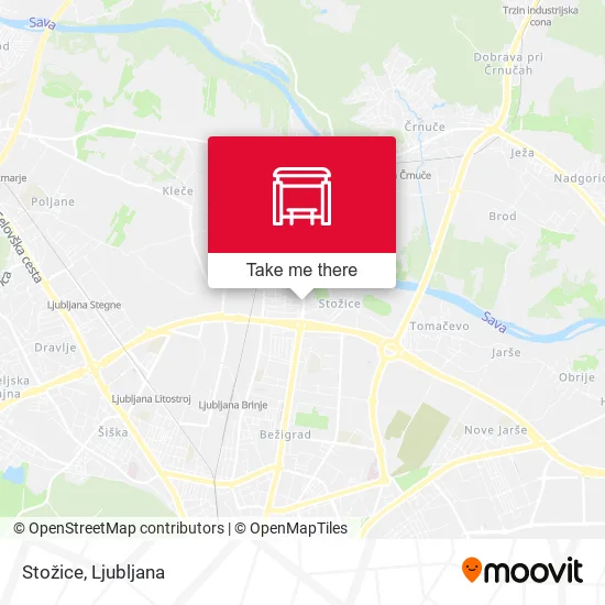 Stožice map
