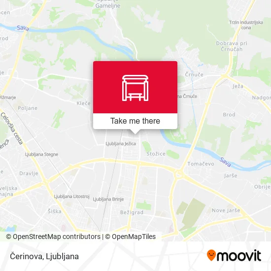Čerinova map