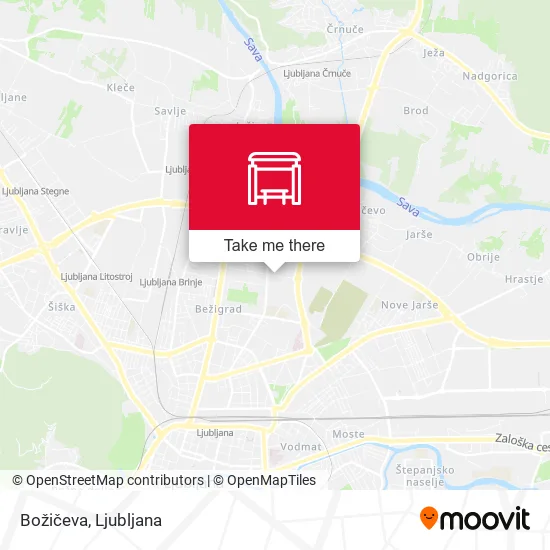 Božičeva map