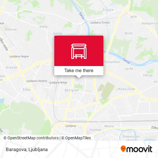 Baragova map