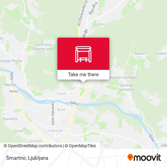 Šmartno map