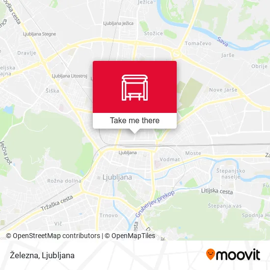 Železna map