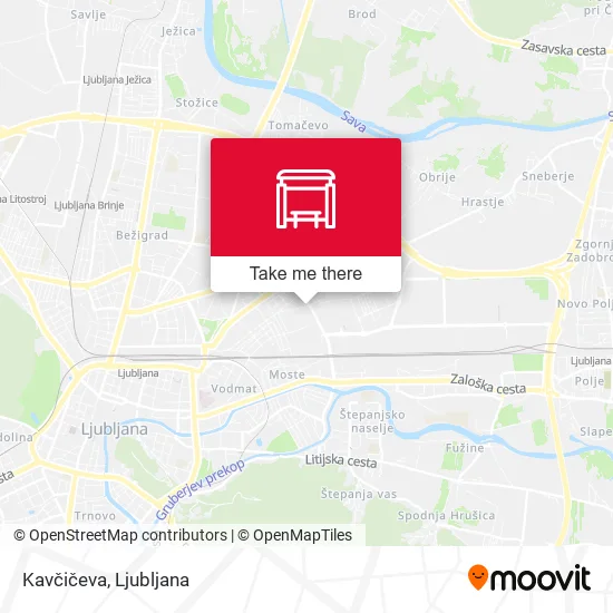 Kavčičeva map