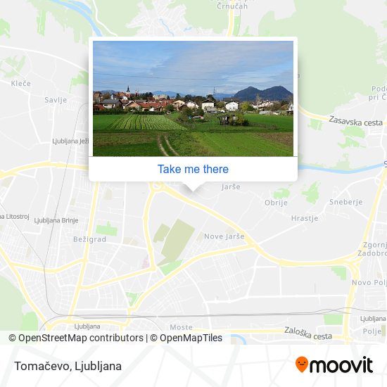 Tomačevo map