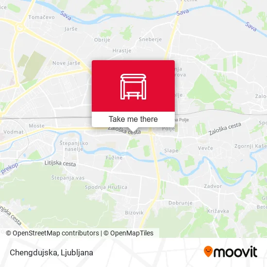 Chengdujska map