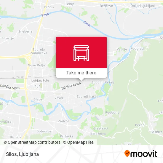 Silos map