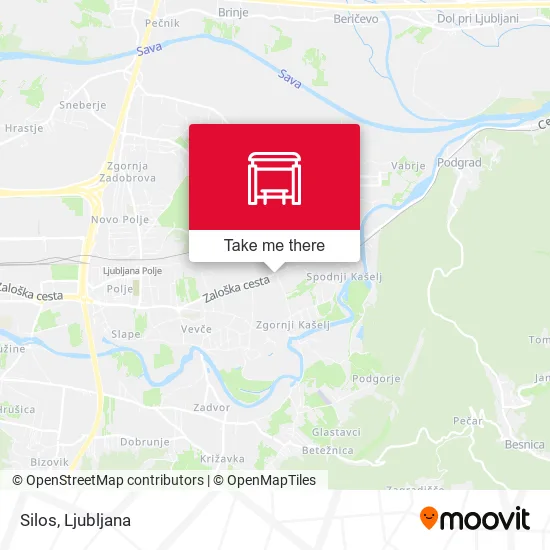 Silos map
