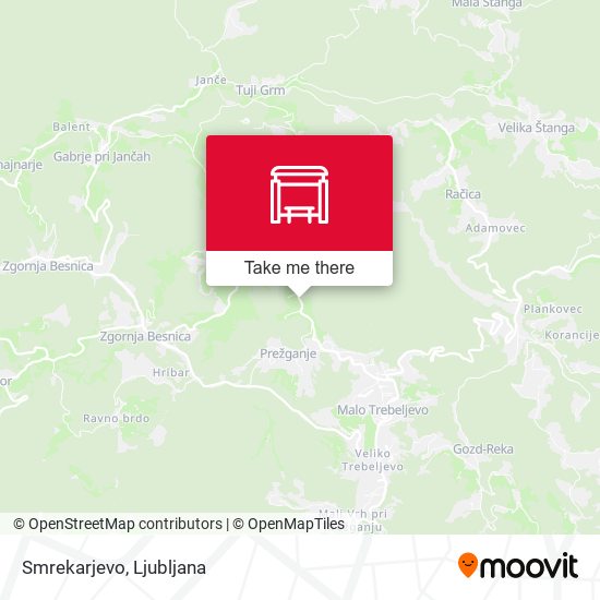 Smrekarjevo map