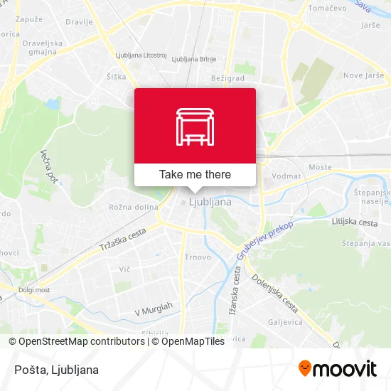 Pošta map