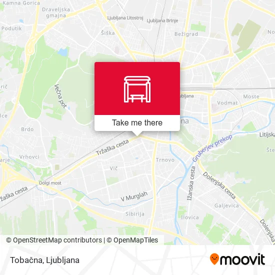 Tobačna map
