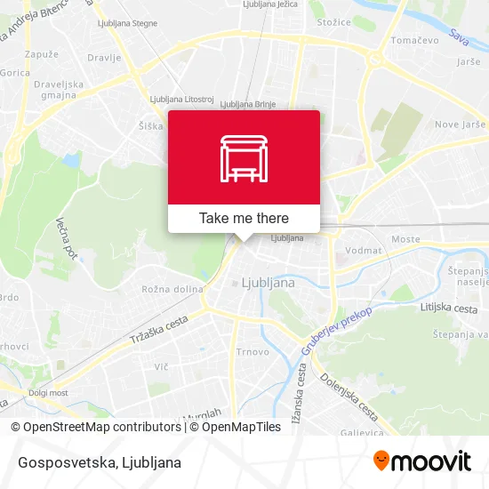 Gosposvetska map