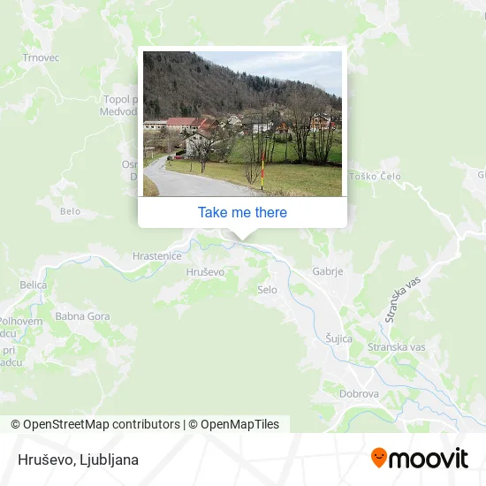 Hruševo map