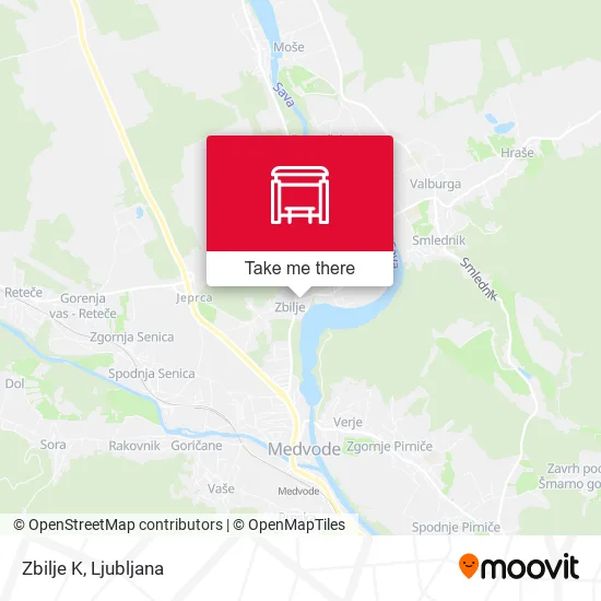 Zbilje K map
