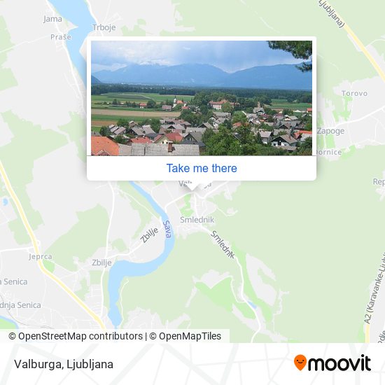 Valburga map