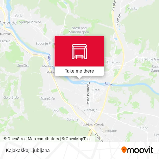 Kajakaška map