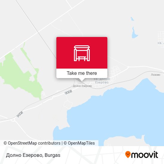 Карта Долно Езерово