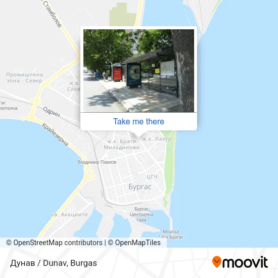Карта Дунав / Dunav