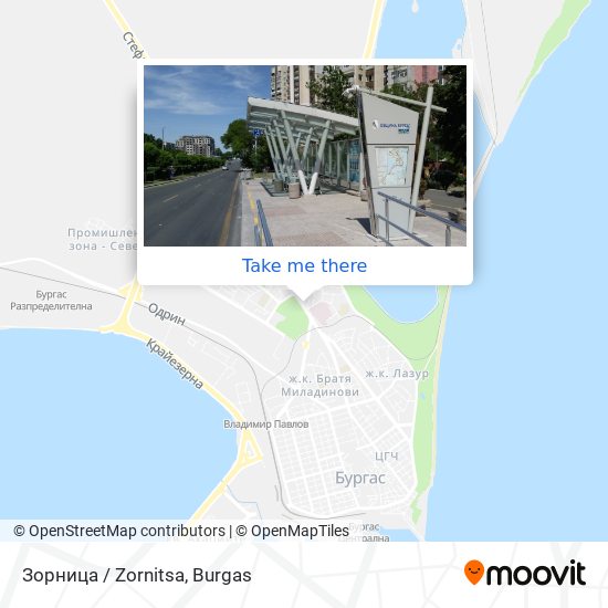 Зорница / Zornitsa map