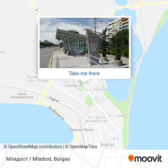 Карта Младост / Mladost